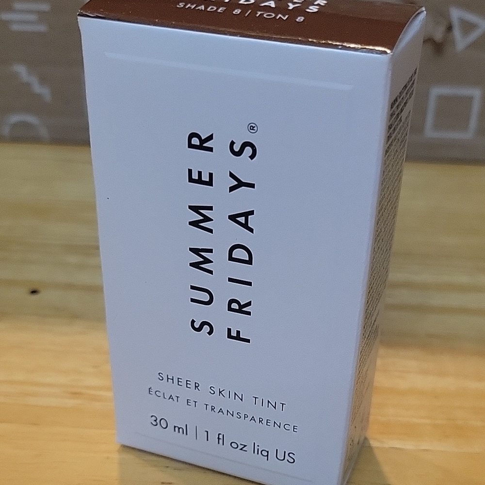 Shade 8 Summer Fridays Sheer Skin Tint
